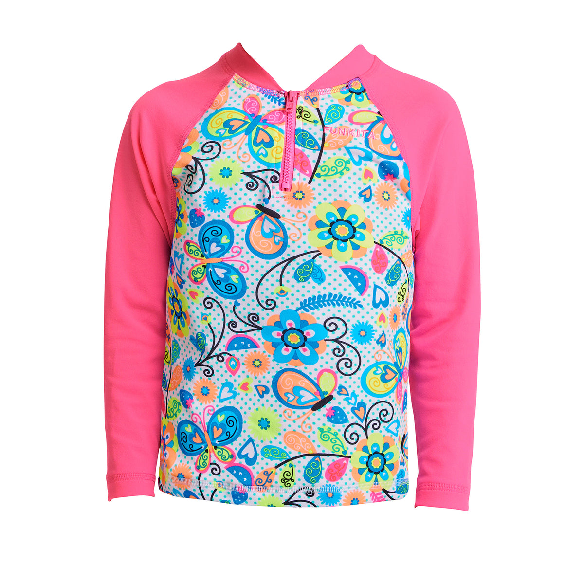 FUNKITA TODDLER GIRLS RASH SHIRT - Garden Gift