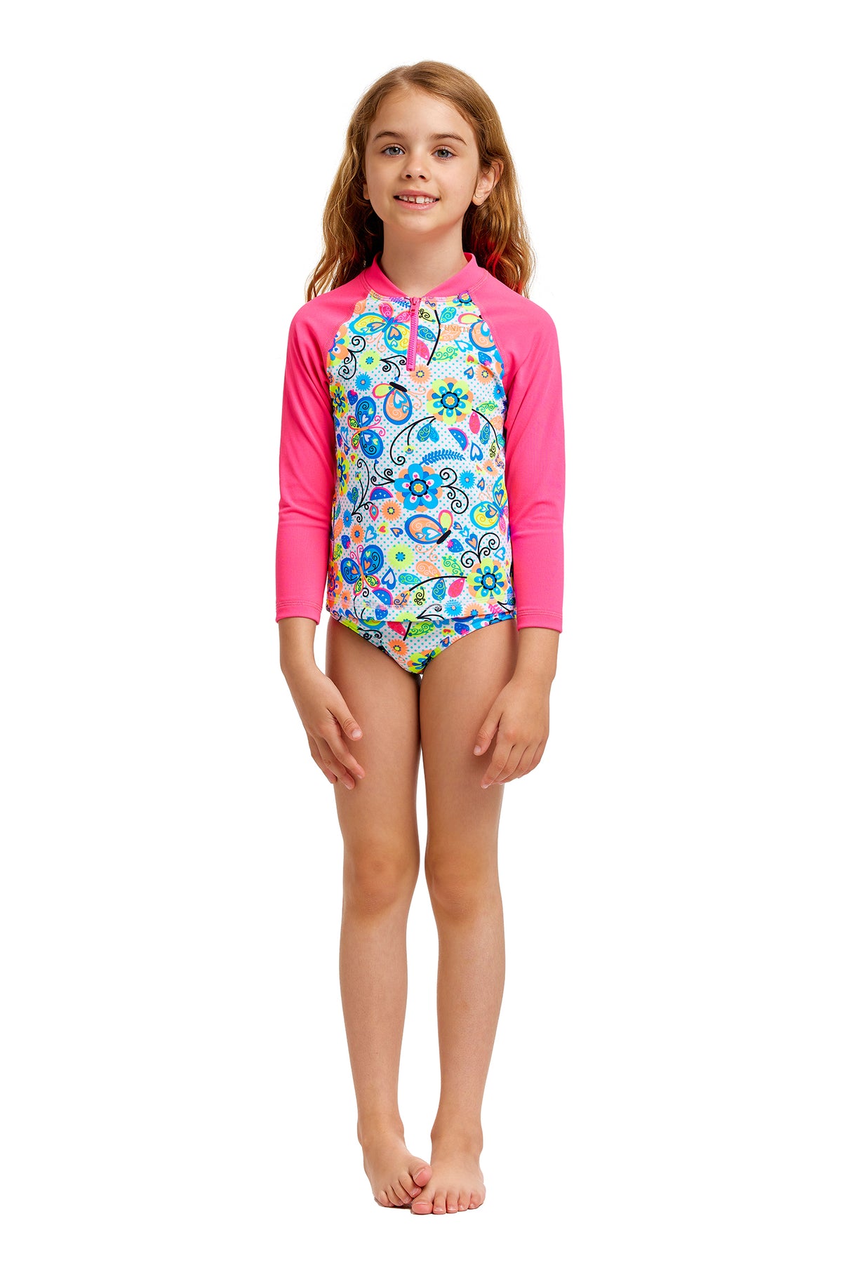 FUNKITA TODDLER GIRLS RASH SHIRT - Garden Gift