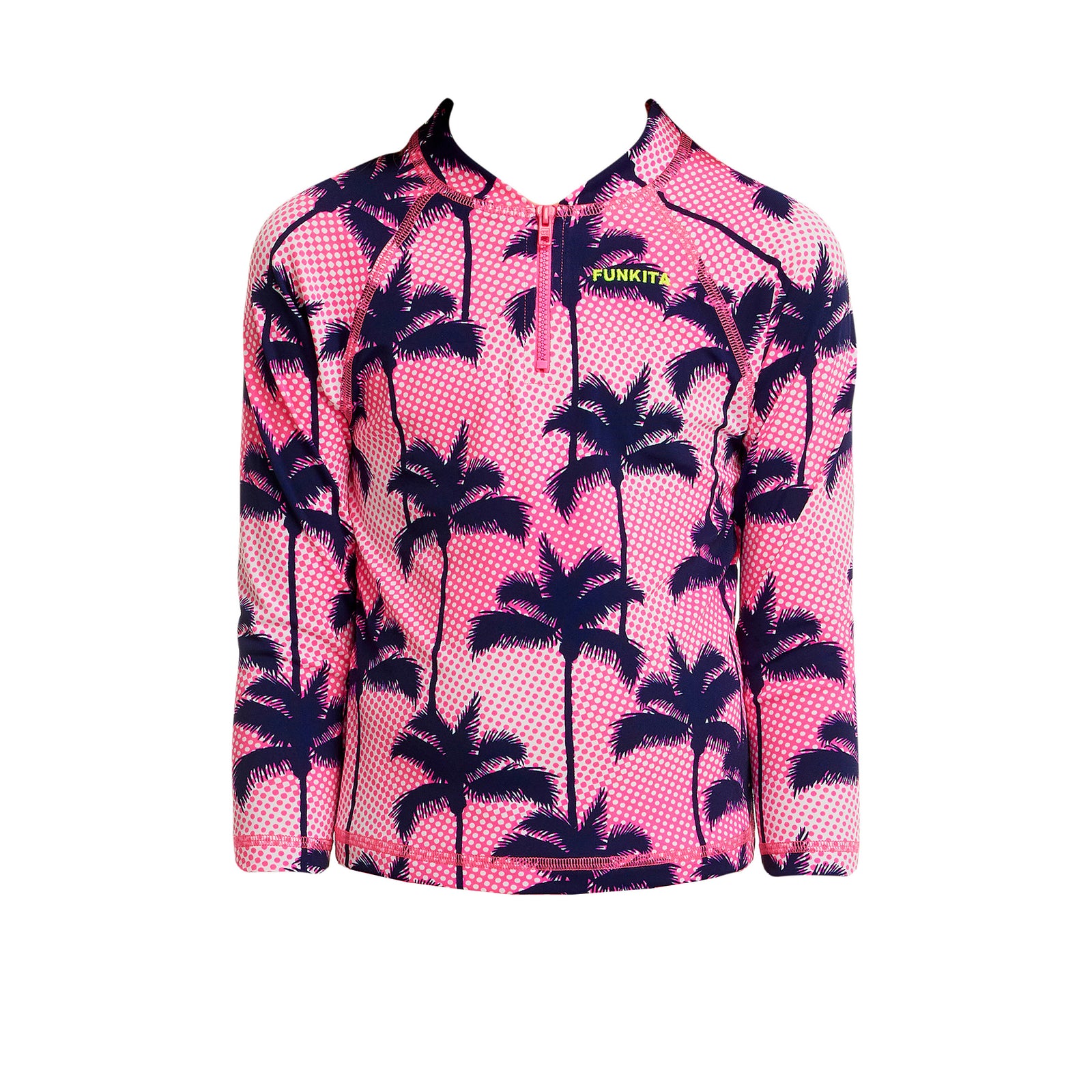 FUNKITA TODDLER GIRLS RASH SHIRT - Pop Palms