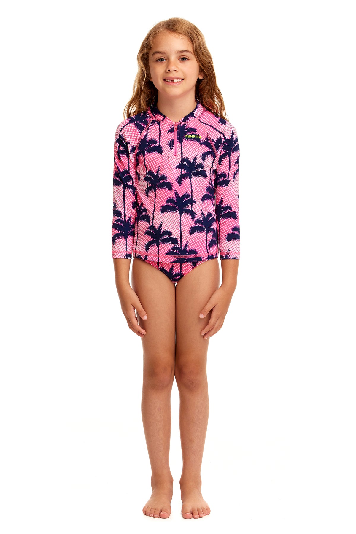 FUNKITA TODDLER GIRLS RASH SHIRT - Pop Palms