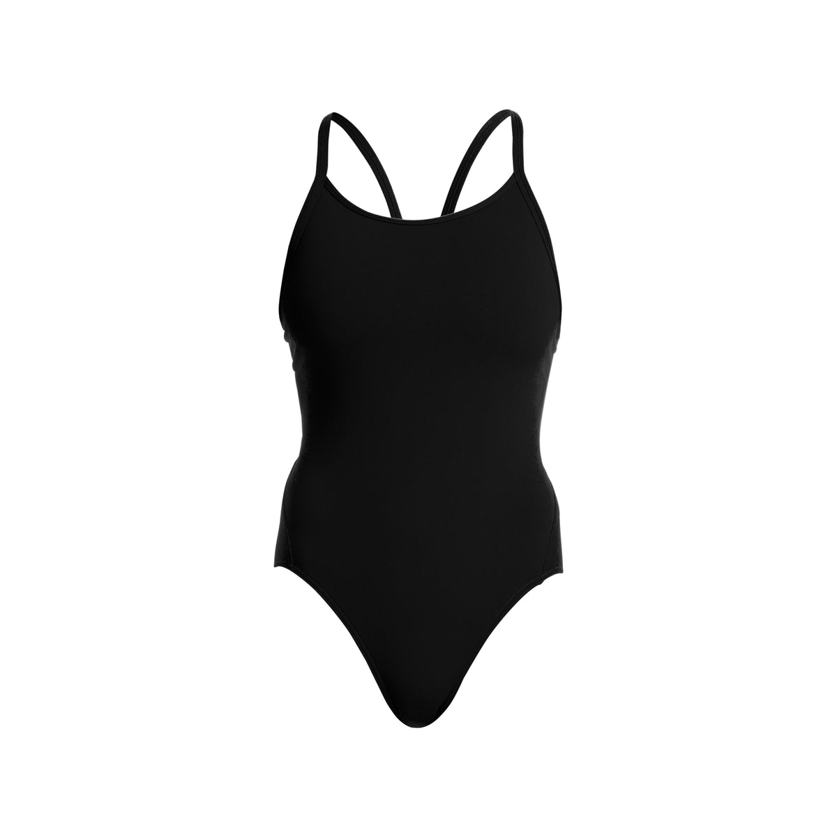 FUNKITA - GIRLS DIAMOND BACK ONE PIECE - STILL BLACK