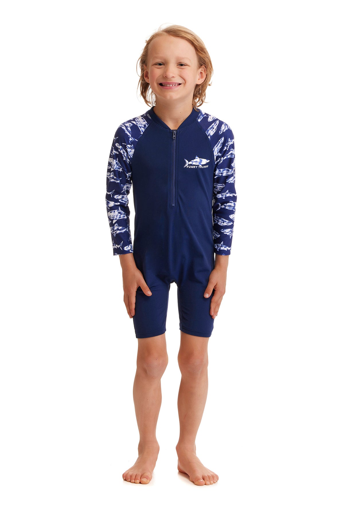 FUNKY TRUNKS - TODDLER BOYS GO JUMP SUIT - Rompa Chompa