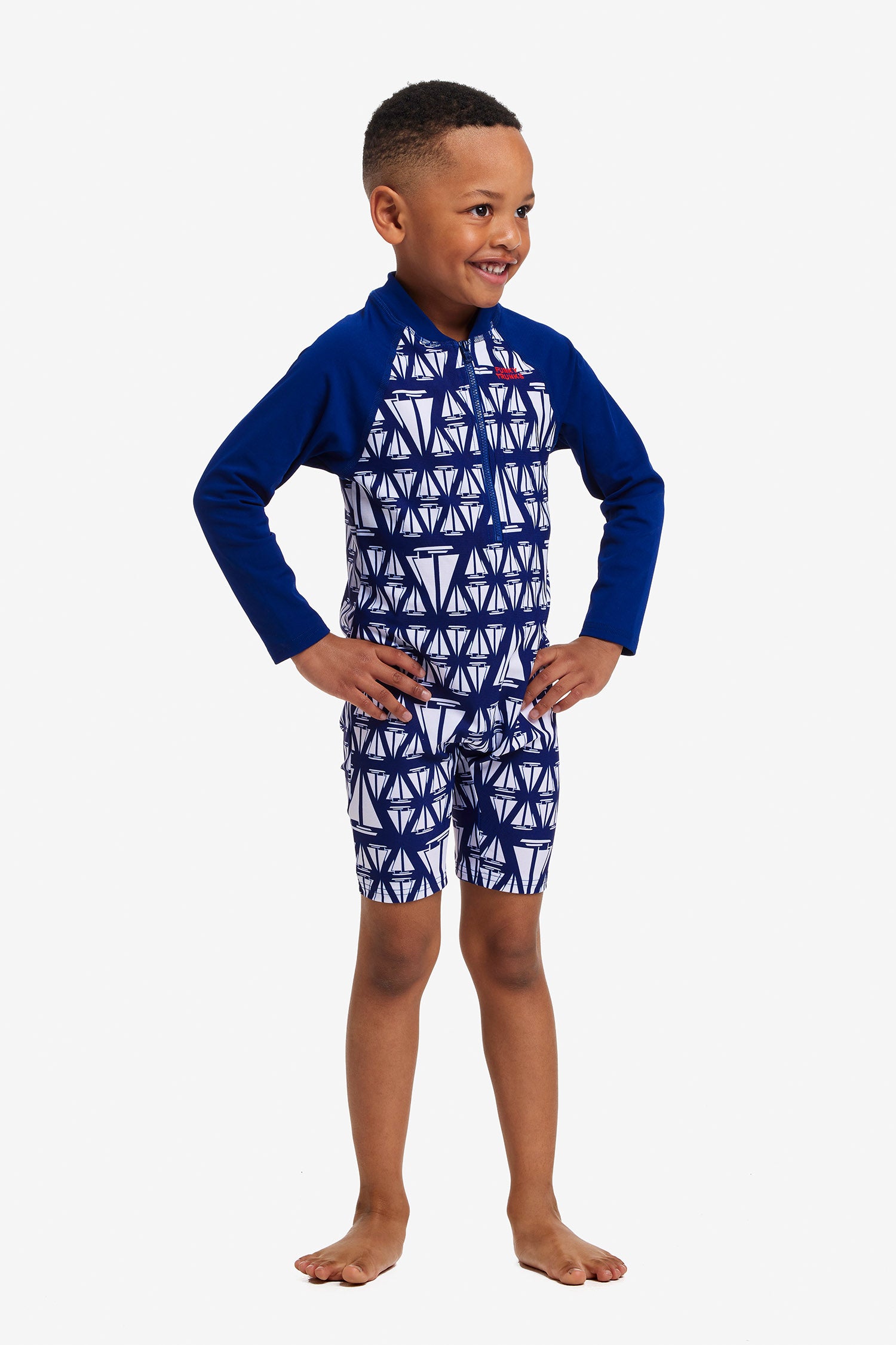 FUNKY TRUNKS - TODDLER BOYS GO JUMP SUIT - Skip Flips