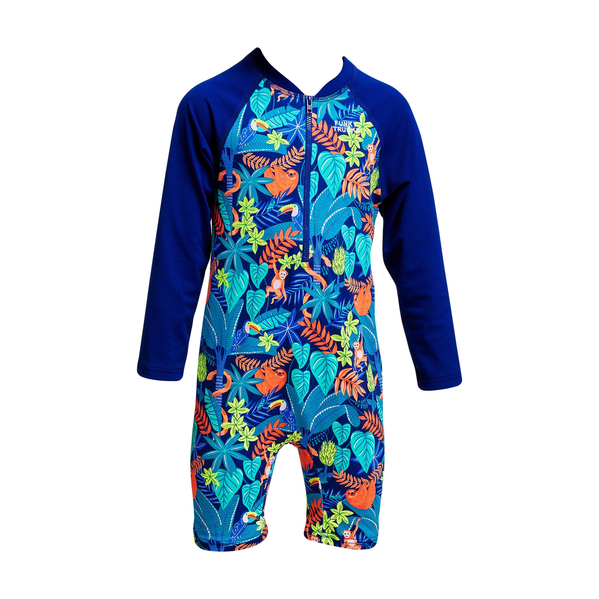 FUNKY TRUNKS - TODDLER BOYS GO JUMP SUIT - Slothed