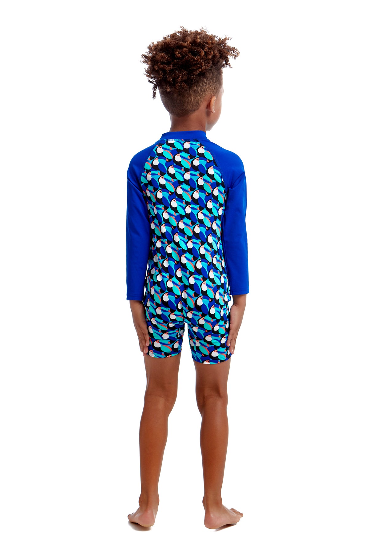 FUNKY TRUNKS - TODDLER BOYS PRINTED ECO GO JUMP SUIT - TOUCHE