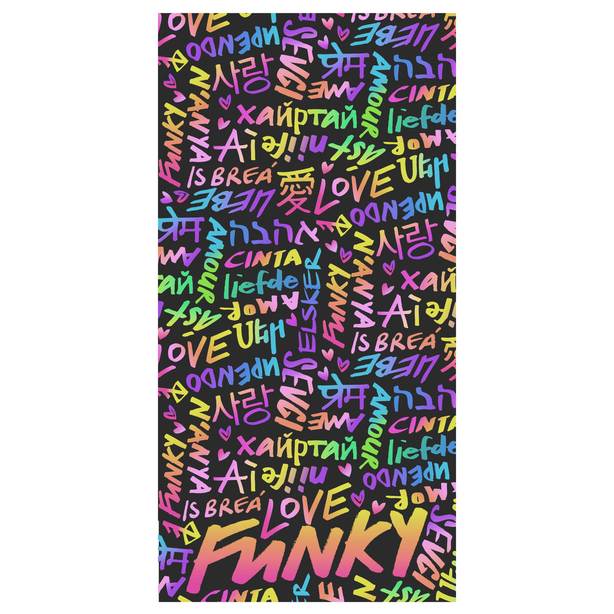 LOVE FUNKY  COTTON TOWEL