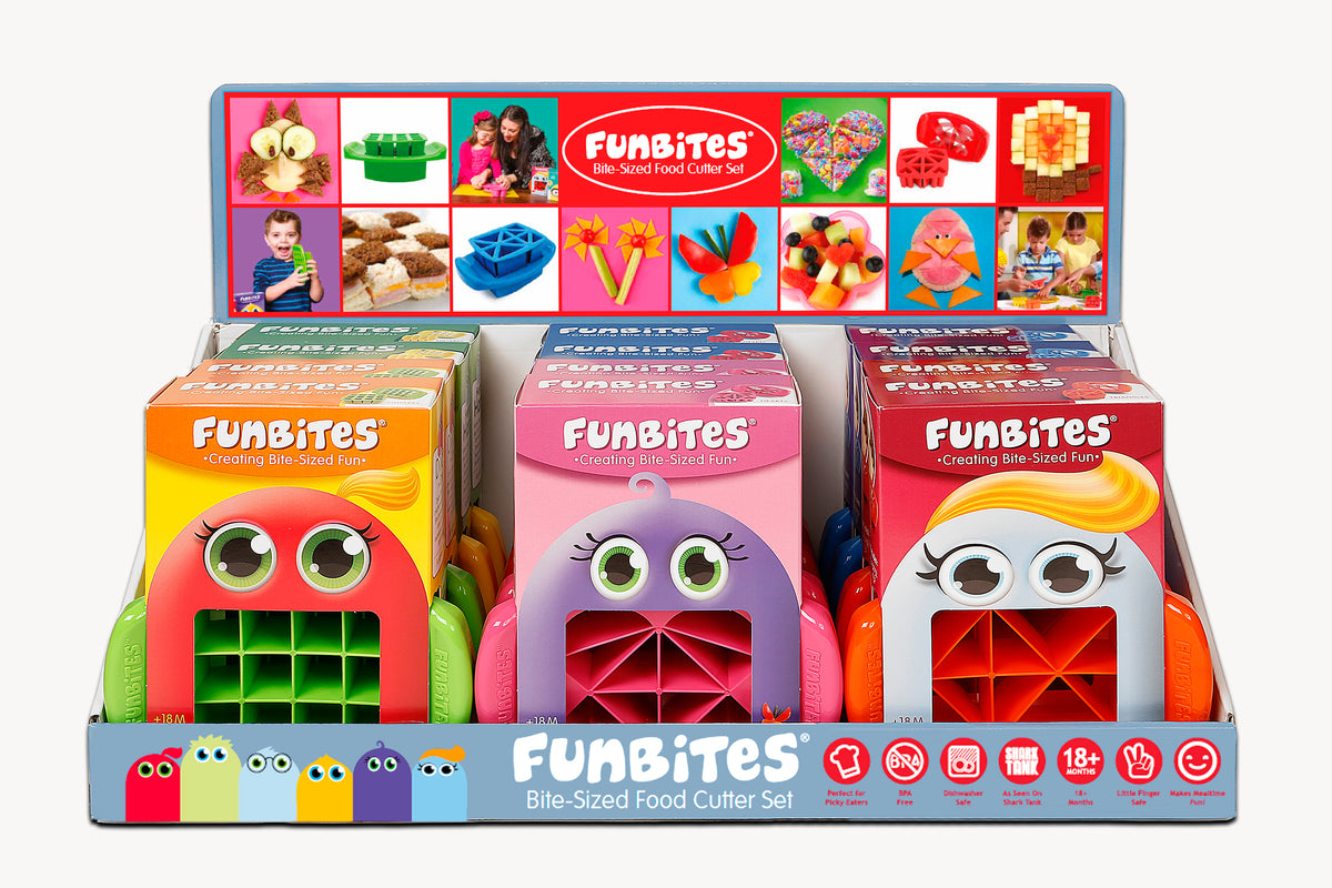 Fun Bites - Blue Triangles