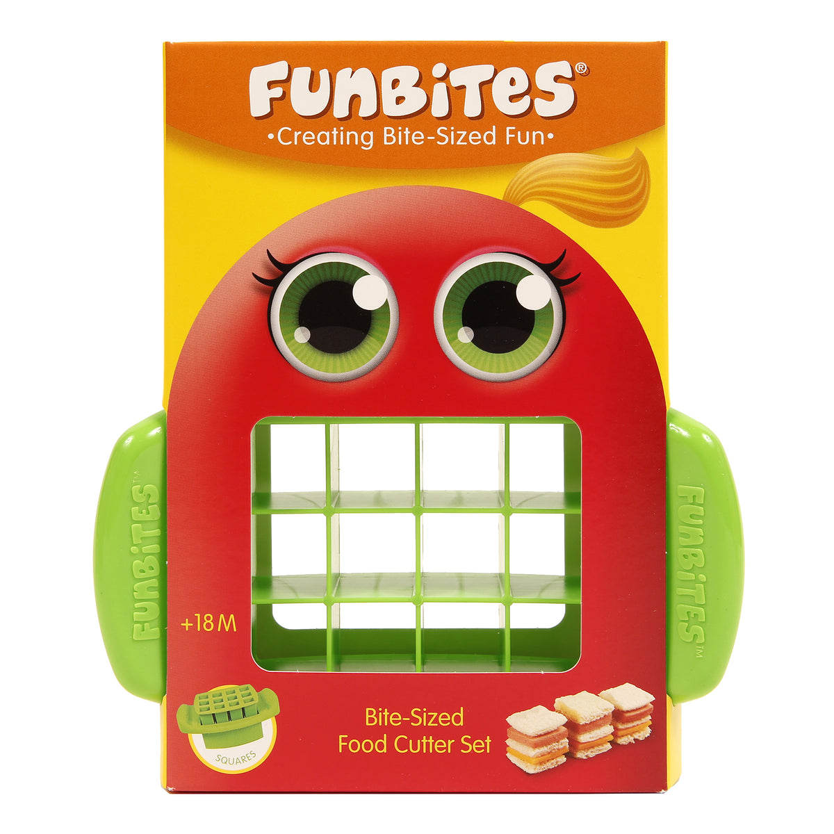 Fun Bites  Green Squares