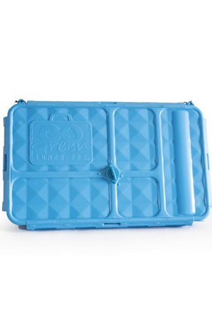 GO GREEN ORIGINAL LUNCH BOX AND DRINK BOTTLE - BLUE