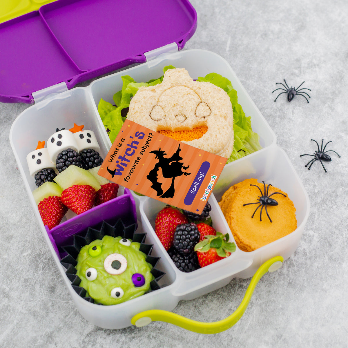 Lunch Punch Halloween Cutter & Bento Fun