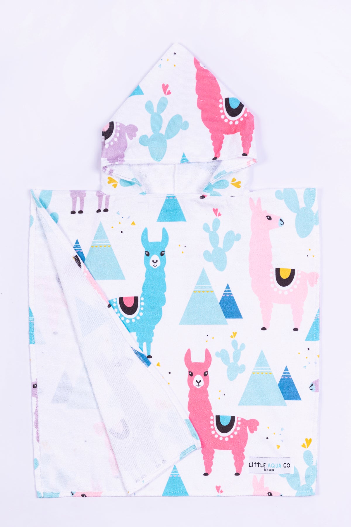 Llama hooded towel best sale