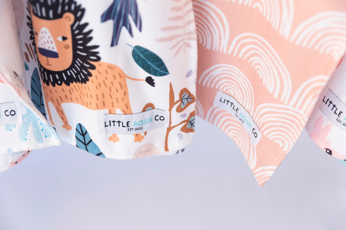 Kids Hooded Towel - Sloth