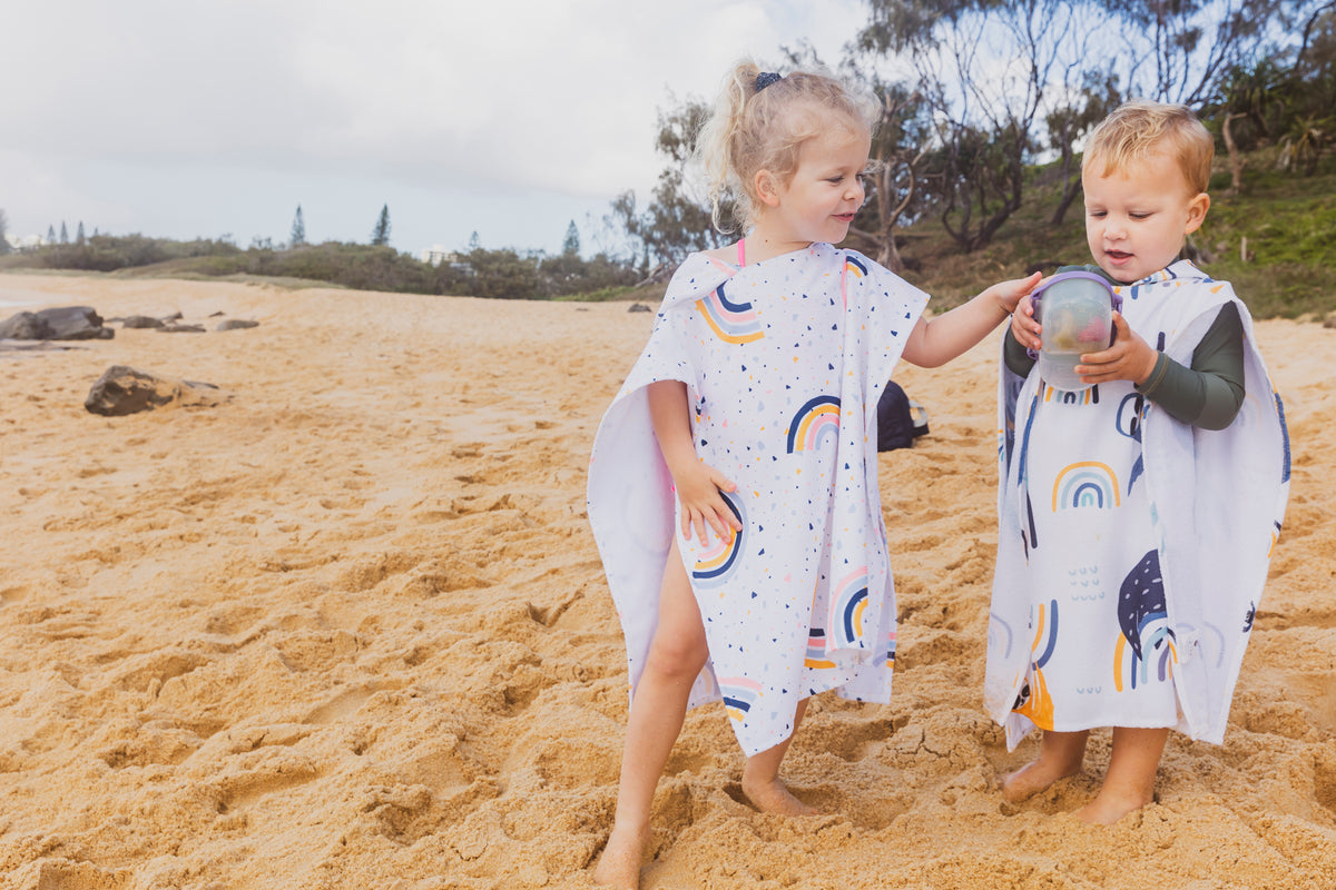 Kids Hooded Towel - Sloth