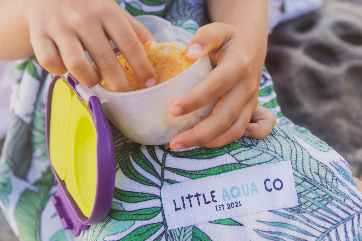 Kids Hooded Towel - Palms