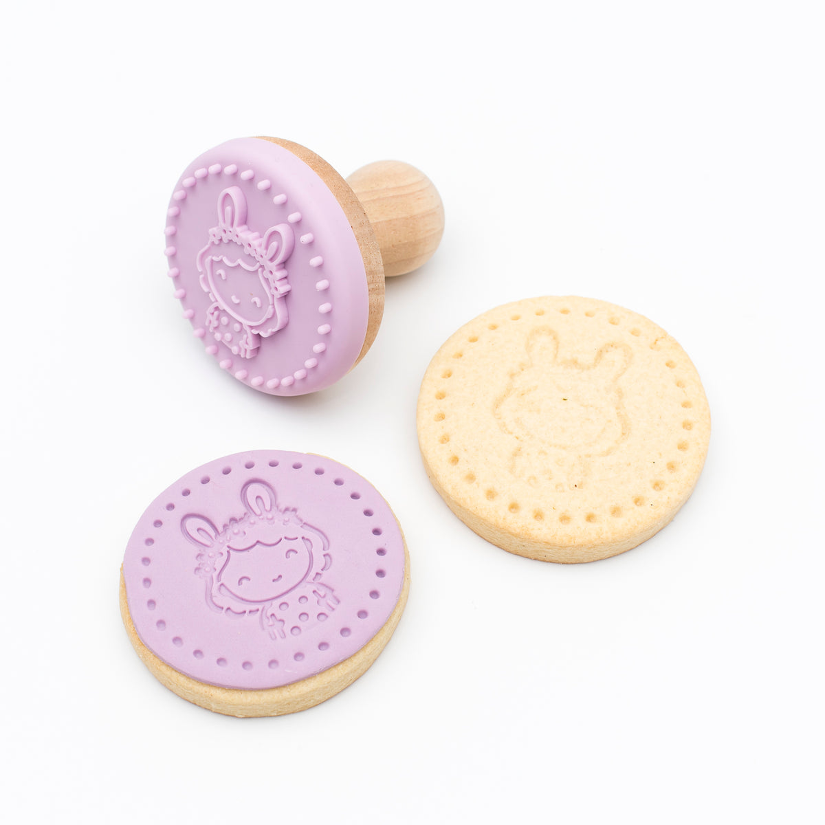 We Might Be Tiny Easter Stampies - Silicone Cookie Stamps