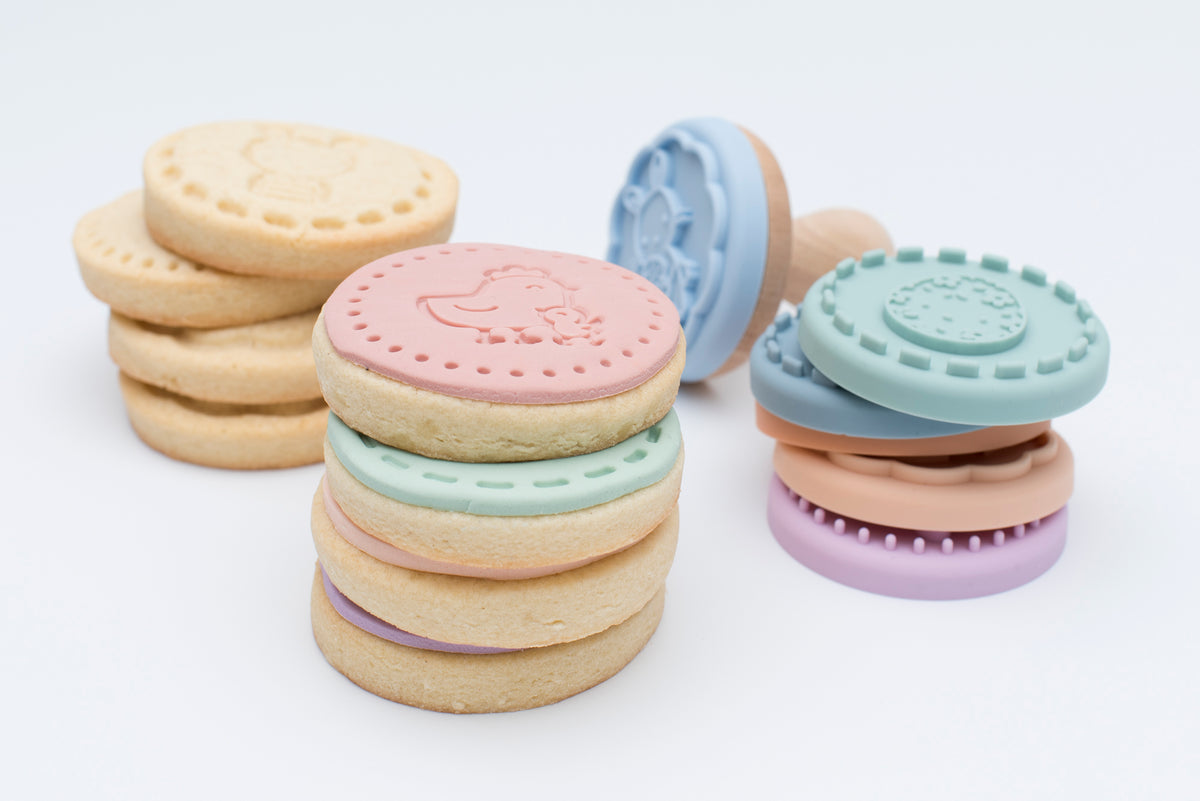 We Might Be Tiny Easter Stampies - Silicone Cookie Stamps
