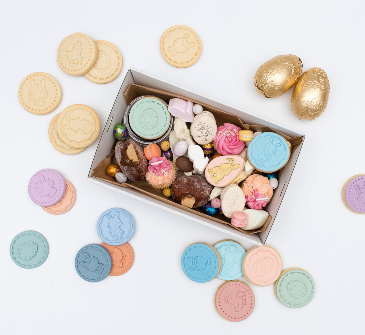 We Might Be Tiny Easter Stampies - Silicone Cookie Stamps