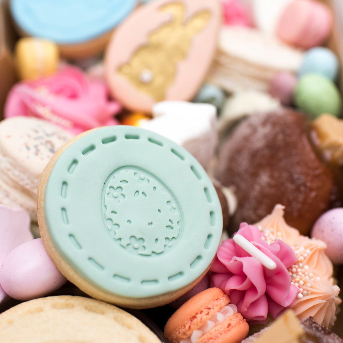 We Might Be Tiny Easter Stampies - Silicone Cookie Stamps