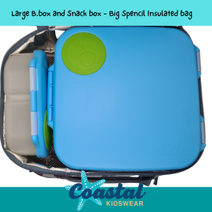 Spencil Big Cooler Lunch Bag + Chill Pack - Flower Power