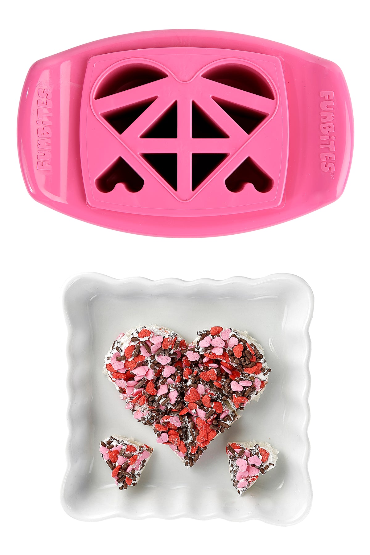 Fun Bites -Pink Hearts