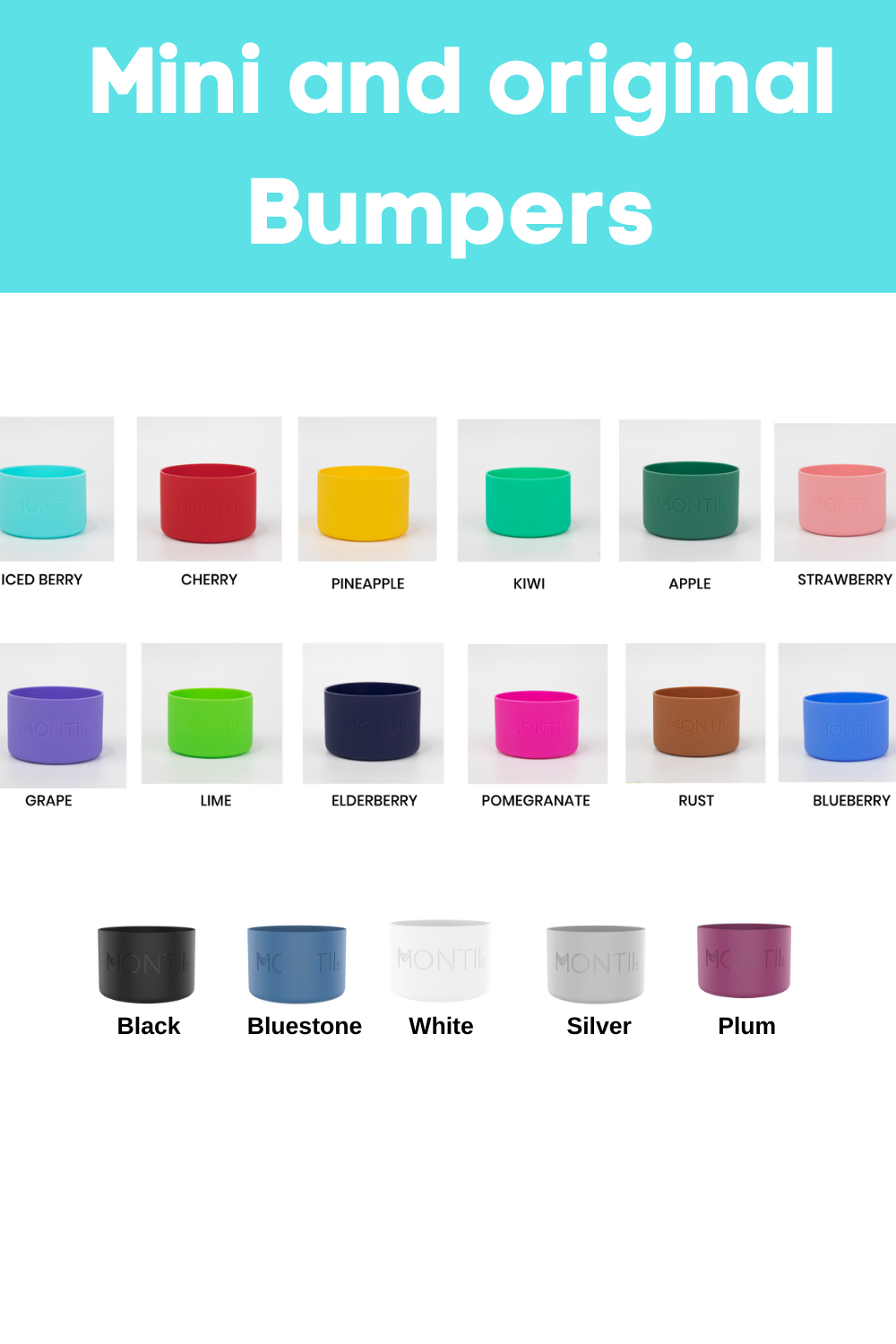 MONTIICO  BUMPERS - Mini and Original bottles