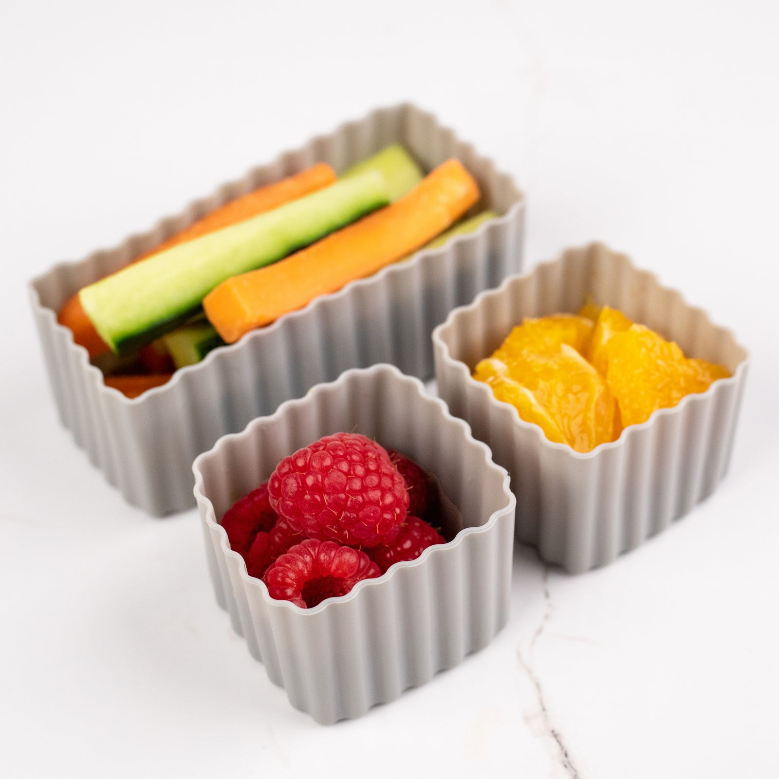 BENTO CUPS set - Chrome
