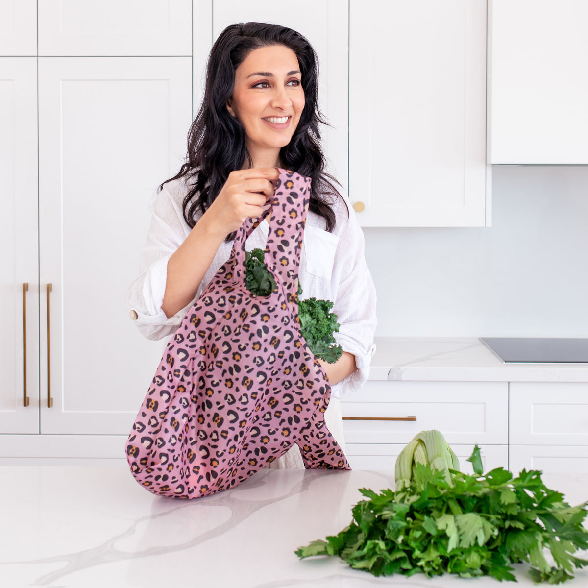 MONTIICO SHOPPER BAG  - Blossom Leopard