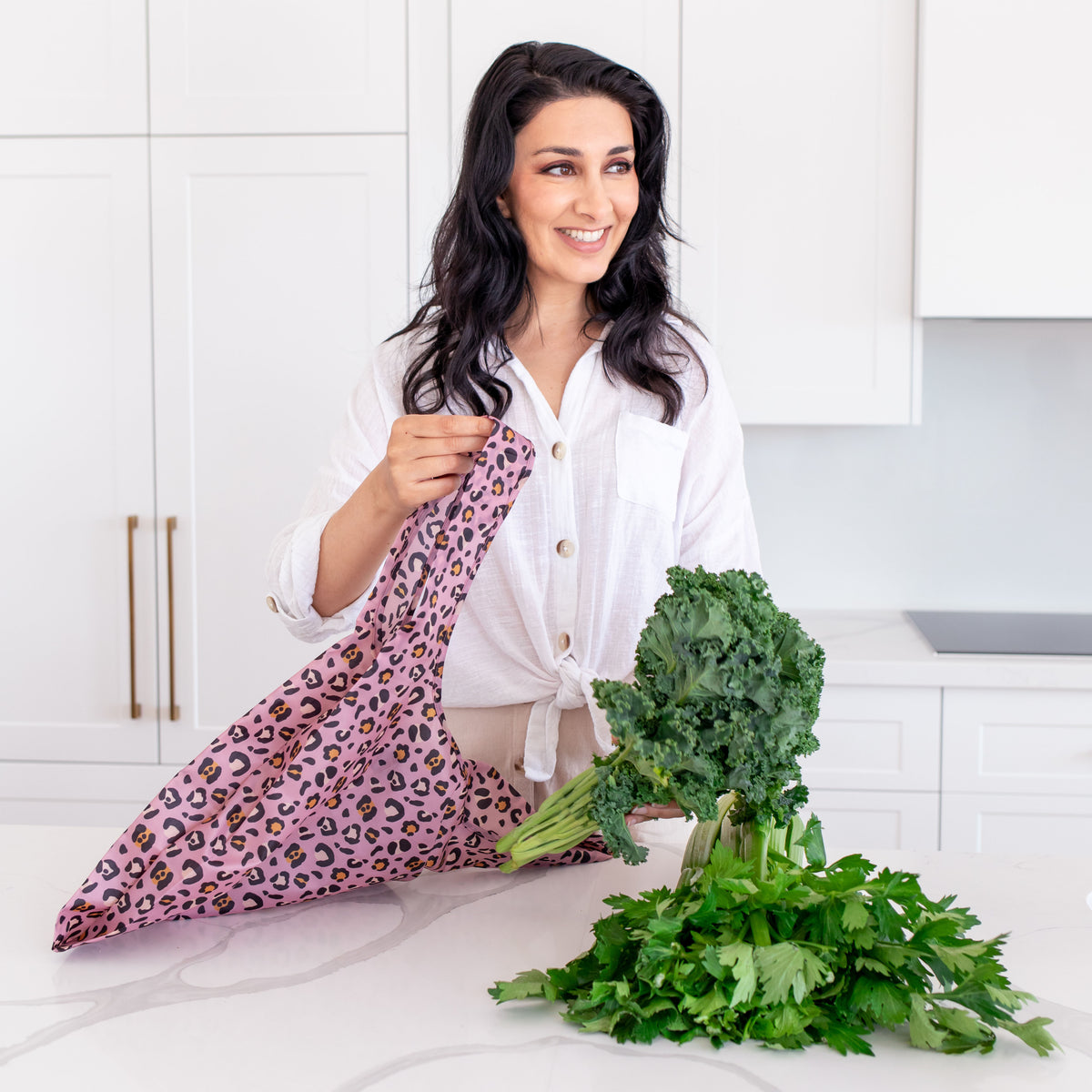 MONTIICO SHOPPER BAG  - Blossom Leopard