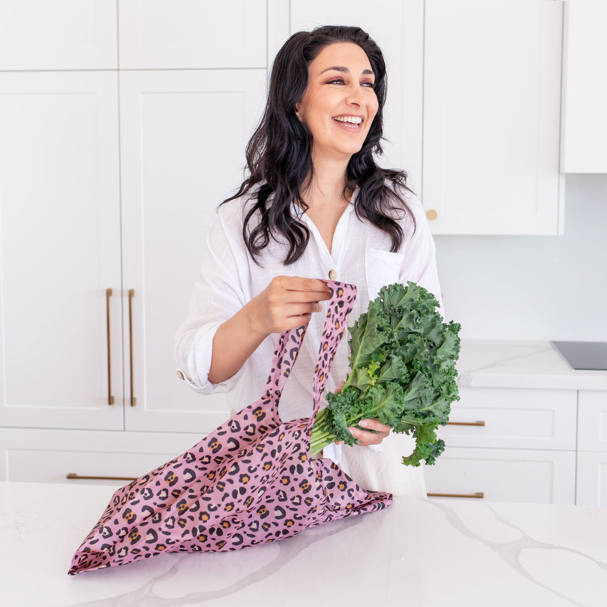 MONTIICO SHOPPER BAG  - Blossom Leopard