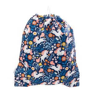 Out and About Drawstring Bag - Unicorn