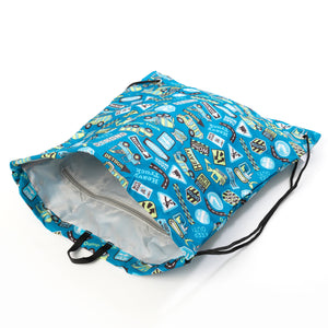 Out and About Drawstring Bag - Construction