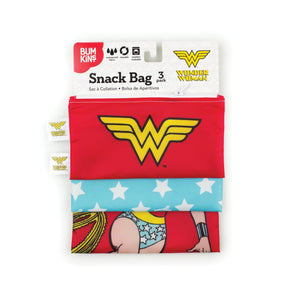 Small Snack Bag 3pk - Wonder Woman