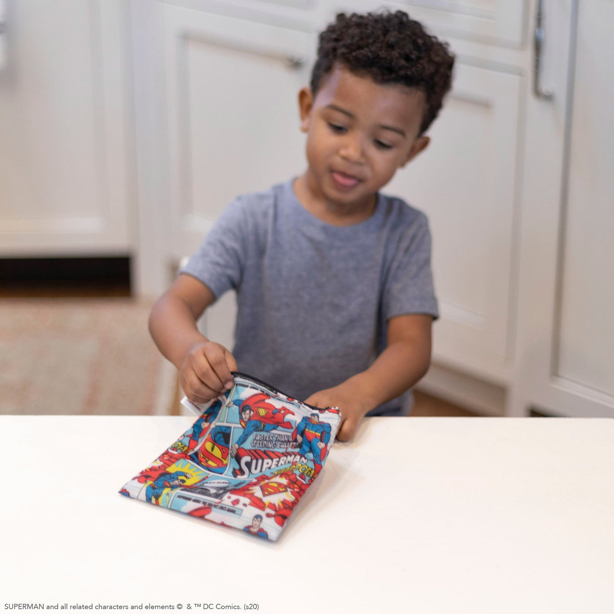 Bumkins Snack bag Large - Superman