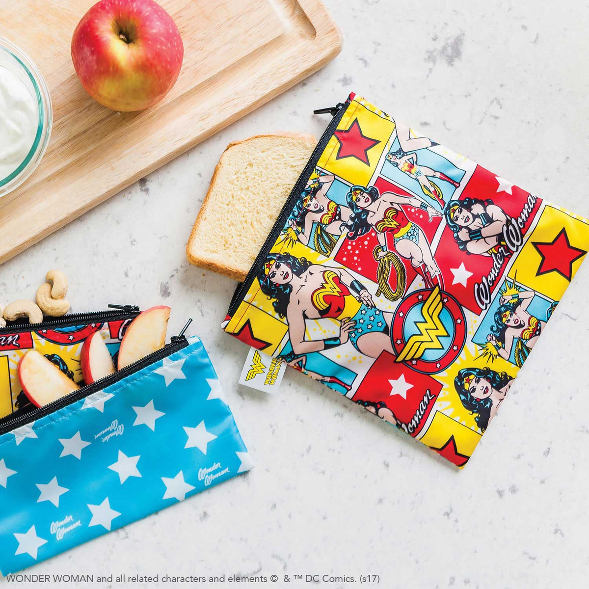 Bumkins Snack bag Large - Wonder Woman