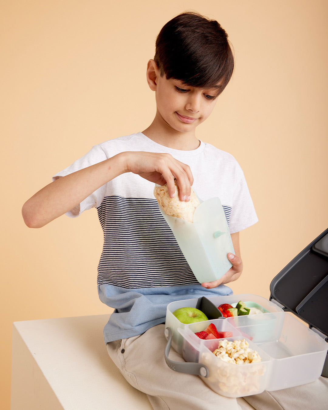 B.Box Silicone Lunch Pocket - Berry