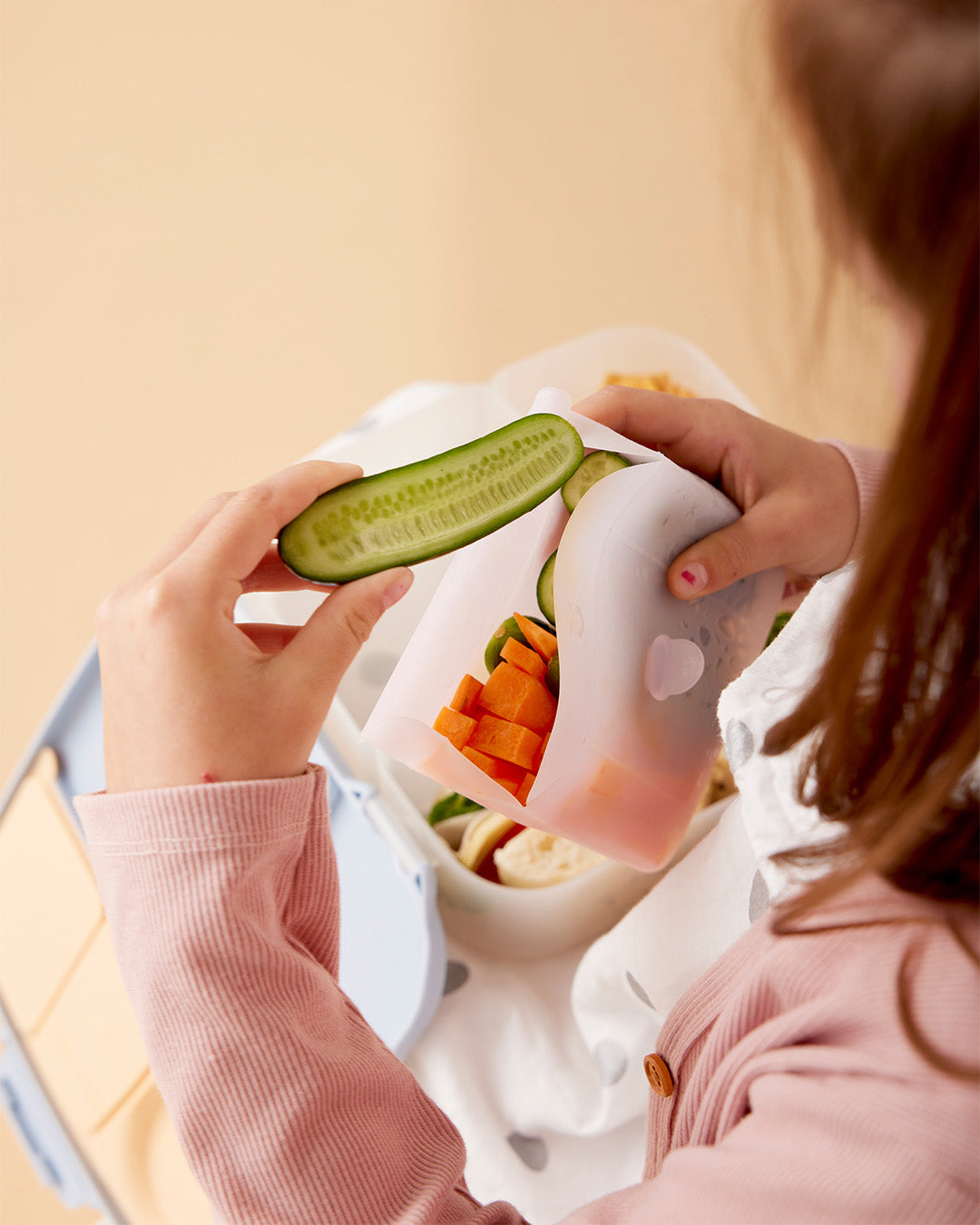 B.Box Silicone Lunch Pocket - Forest