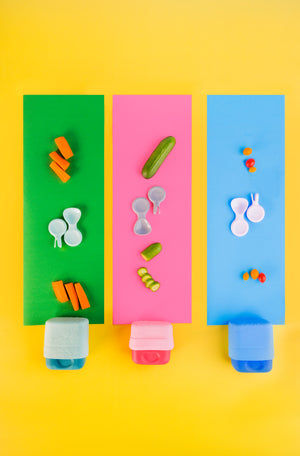 B.Box Silicone Snack cups - Forest.