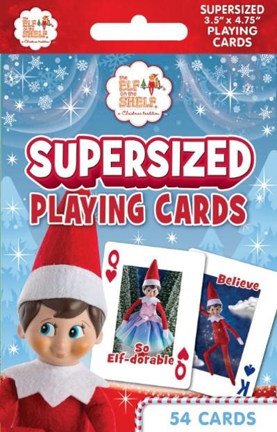 ELF ON THE SHELF - Supersized Playing cards