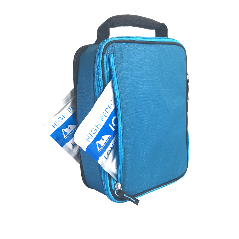 Arctic Zone Expandable Lunch Bag - Shapphire Blue