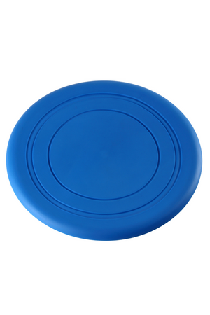 SILICONE FOLDABLE FRISBEE NEON BLUE