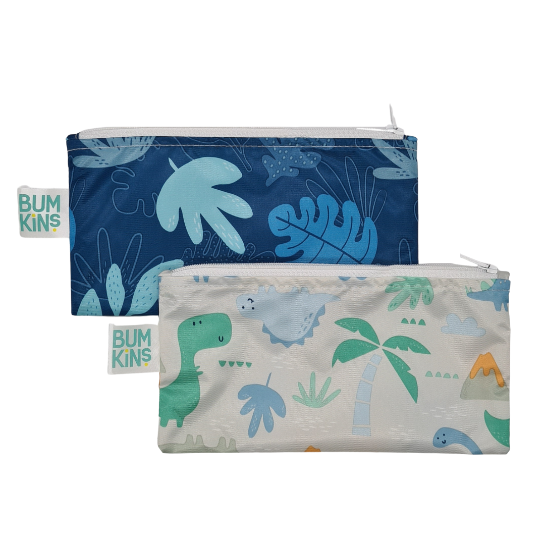 Small Snack Bag 2 pk - Tropic and Dinosaurs