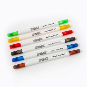 Sprinks Double Sided Edible Food Pens - Primary Colours (6 pack)