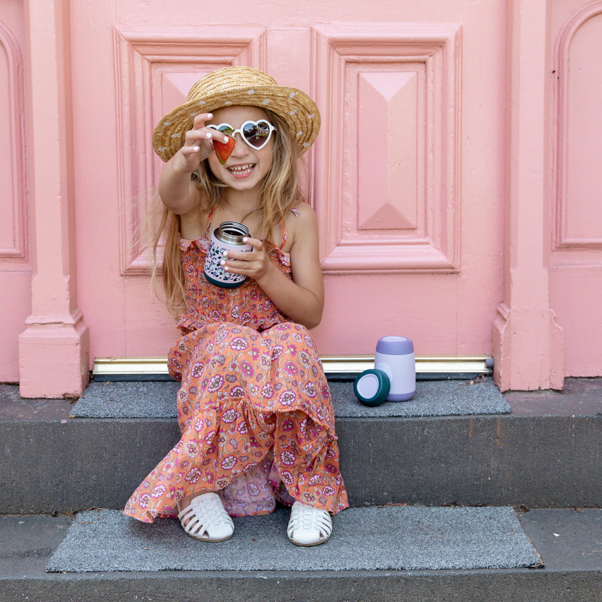 B Box Inslated Food Jar Mini - Wild Indigo