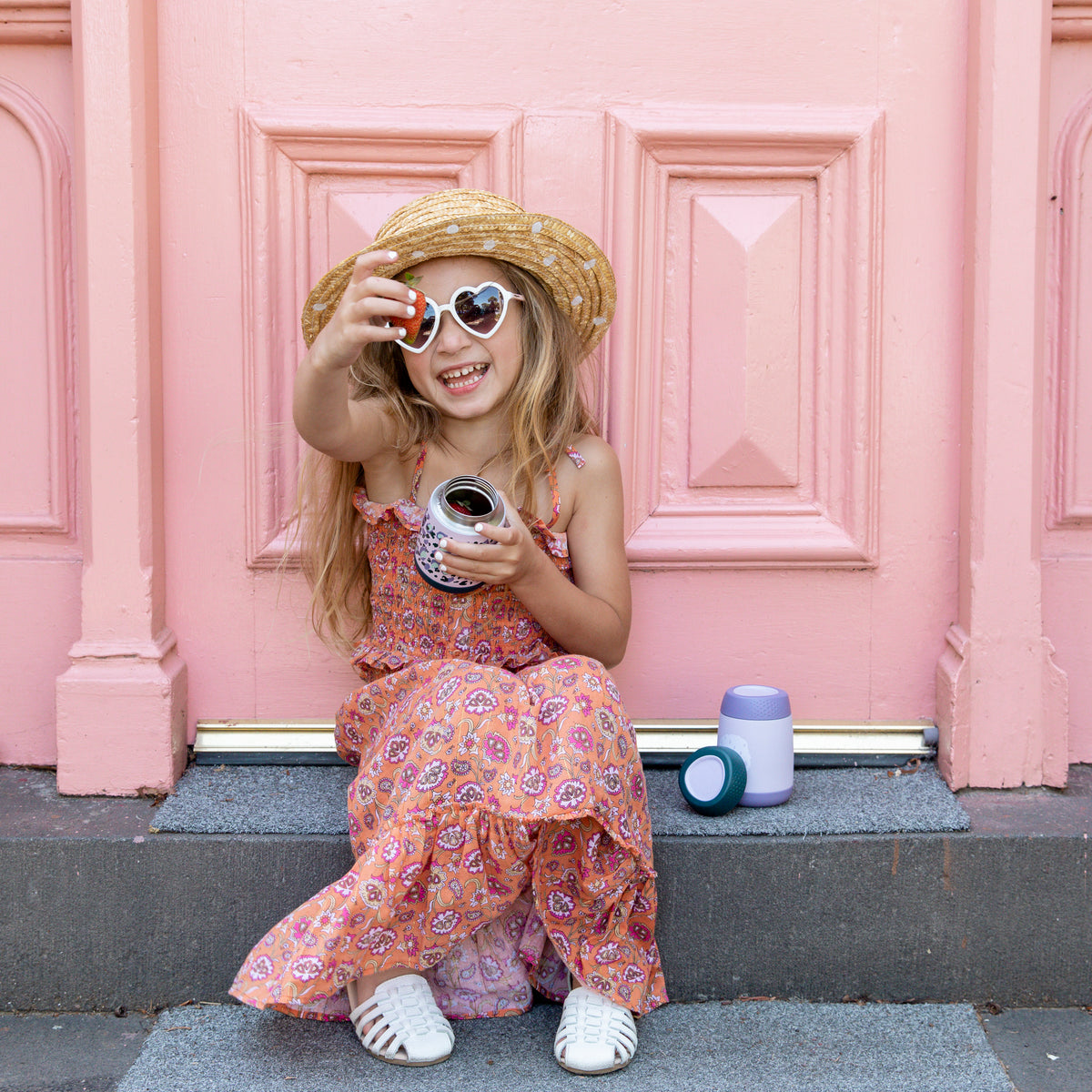 B Box Inslated Food Jar Mini - Wild Indigo