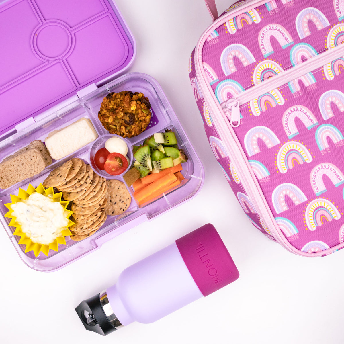 LUNCH PUNCH JUMBO SILICONE CUPS - PINK