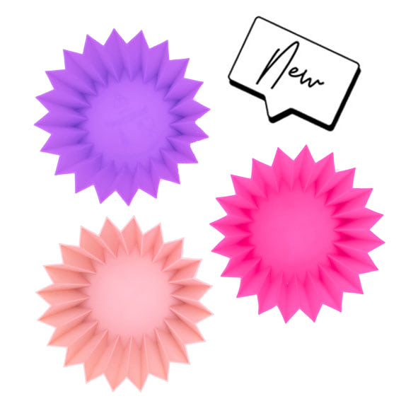 LUNCH PUNCH JUMBO SILICONE CUPS - PINK