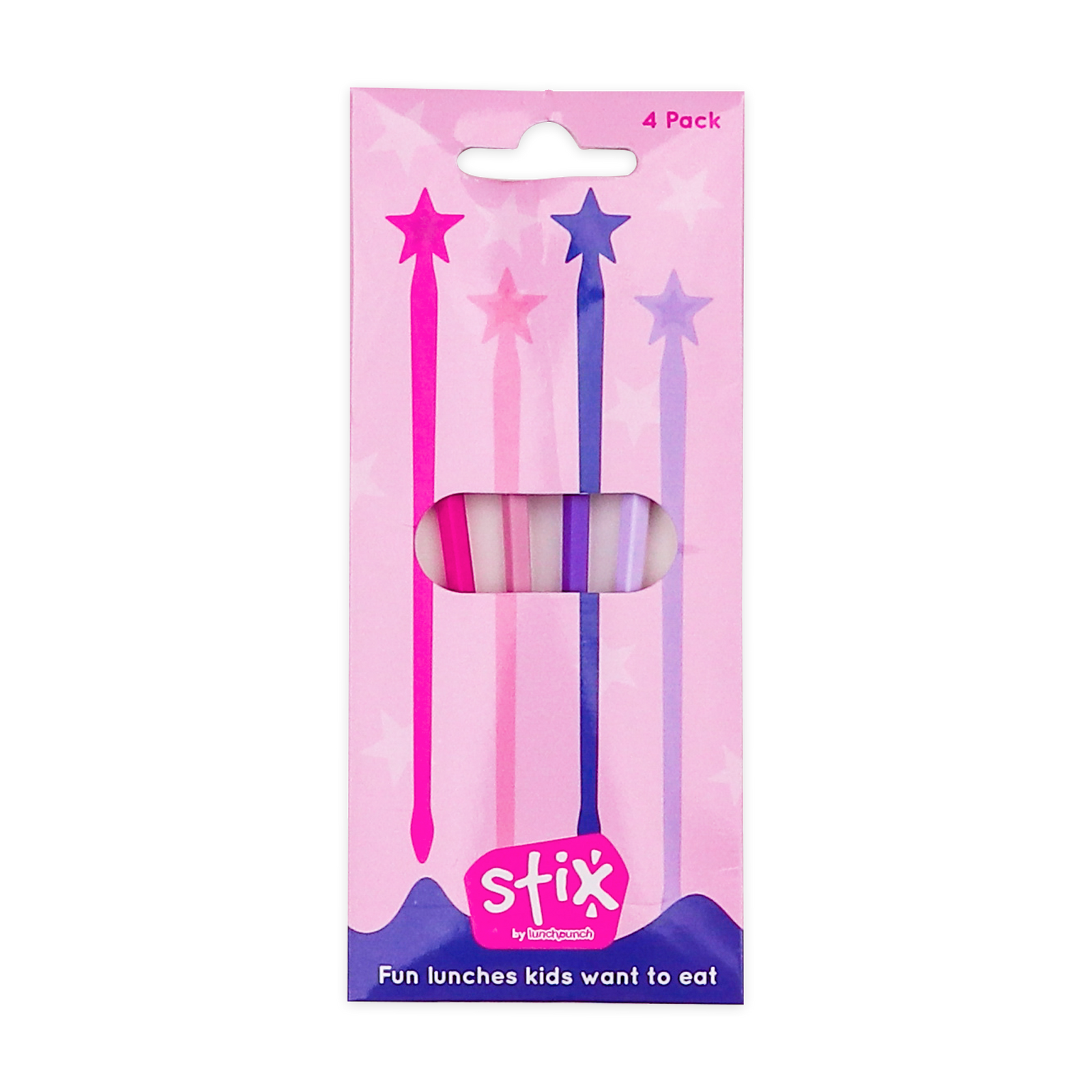 STIX BY LUNCH PUNCH - 4 pack Pink
