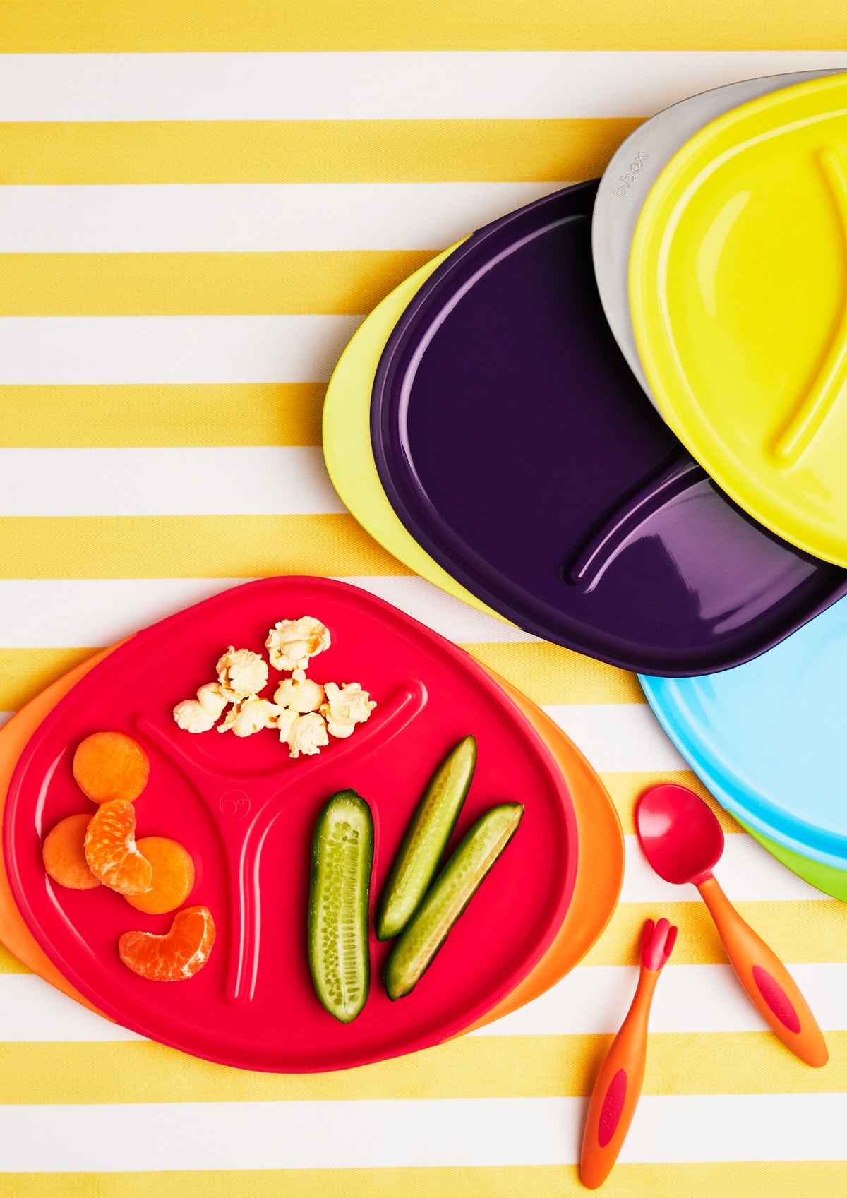 B Box - Plate - Lemon Sherbet