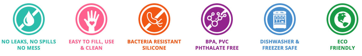 Squeasy Snacker 3oz / 104ml